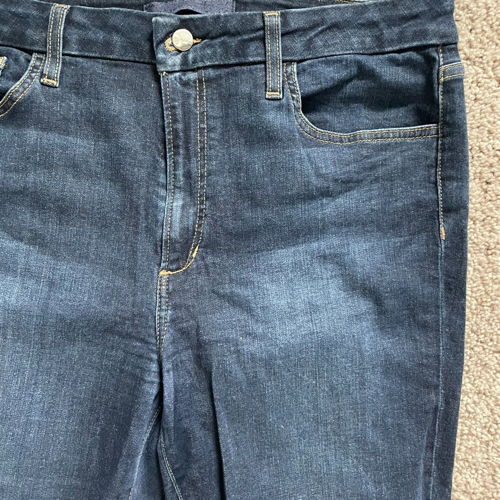 Joe's Women's High Rise Honey Skinny Ankle Jean Size 34 Dark Wash